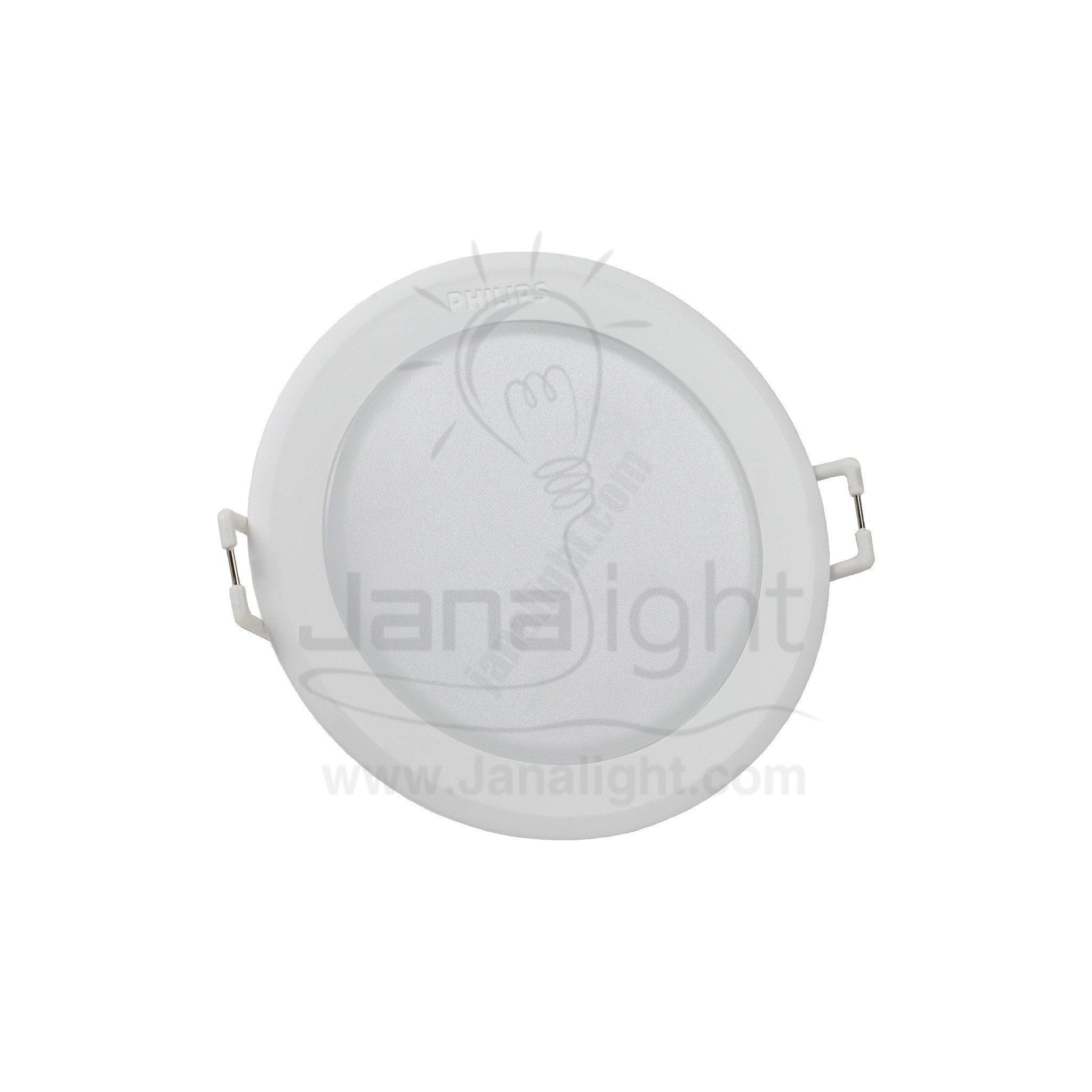 سبوت بانيل مدور ميسون 3.5 وات ابيض فيليبس Round White 3.5 Watt Meson Led Downlight Philips